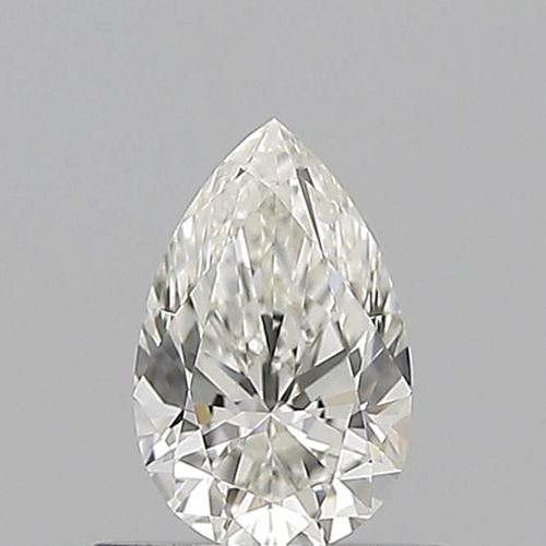 0.52 carat I-VVS1 Natūralus Pear Deimantas (1)
