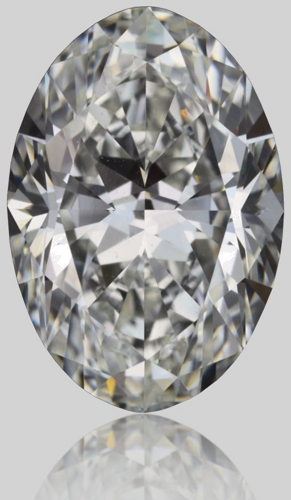 1.01 carat H-VVS2 Natūralus Oval Deimantas (1)
