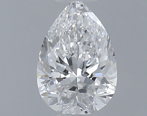 0.3 carat E-VVS1 Natūralus Pear Deimantas (1)