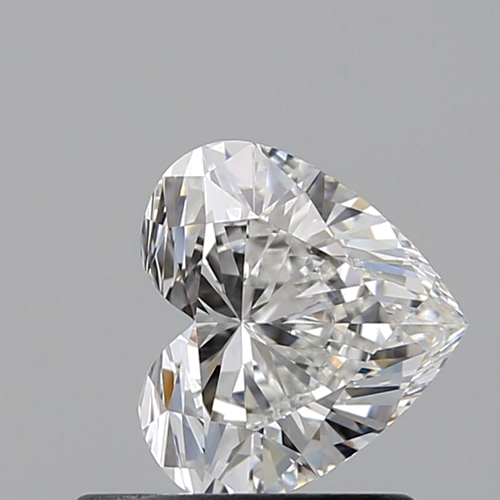 0.7 carat F-VS1 Natūralus Heart Deimantas (1)