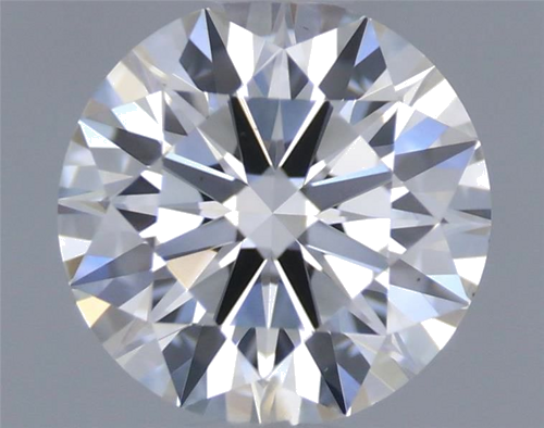 0.58 carat F-SI2 Excellent cut Natūralus Round Deimantas (1)