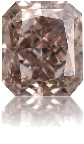 0.26 carat Fancy Brown-VS1 Natūralus Radiant Deimantas (1)