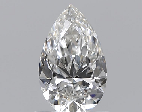 0.53 carat G-SI1 Natūralus Pear Deimantas (1)