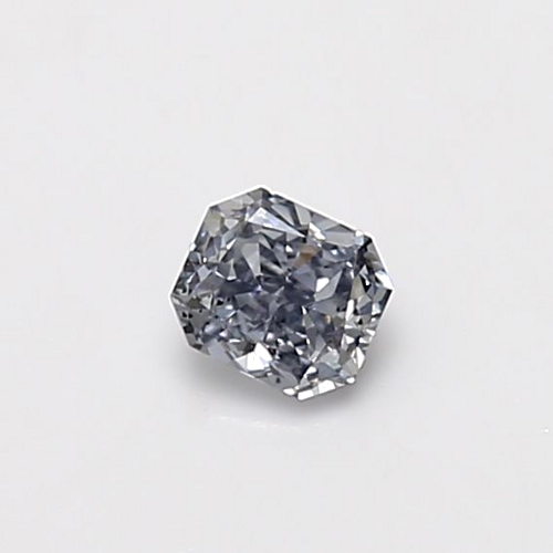 0.26 carat Fancy Grayish Blue-SI1 Natūralus Radiant Deimantas (1)