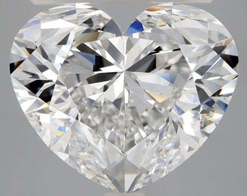5.01 carat F-VS1 Natūralus Heart Deimantas (1)
