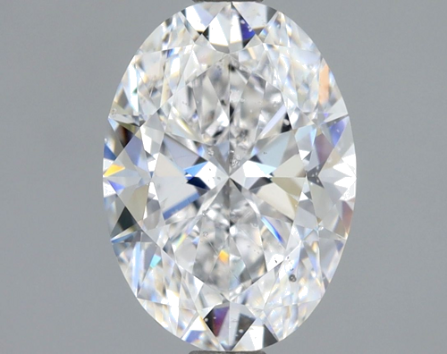 1.51 carat D-SI2 Natūralus Oval Deimantas (1)