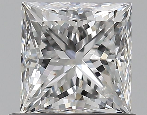 0.7 carat E-VS1 Natūralus Princess Deimantas (1)