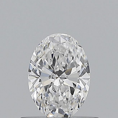 0.55 carat D-VS2 Natūralus Oval Deimantas (1)