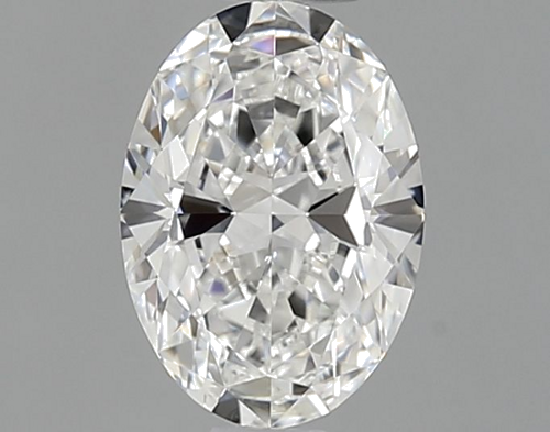 0.52 carat F-VVS1 Natūralus Oval Deimantas (1)