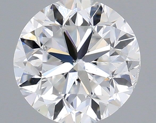 0.5 carat E-SI1 Fair cut Natūralus Round Deimantas (1)