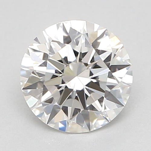 0.44 carat F-VVS2 Excellent cut Natūralus Round Deimantas (1)