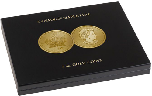 Presentation case for 30 Maple leaf Gold coins (1 oz) in capsules (2)