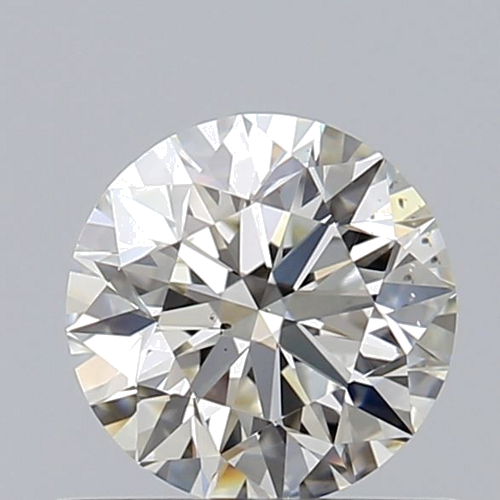 0.66 carat J-SI1 Excellent cut Natūralus Round Deimantas (1)
