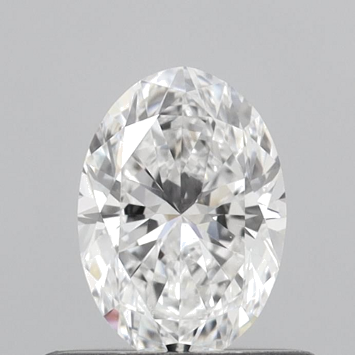 0.5 carat D-VVS2 Natūralus Oval Deimantas (1)