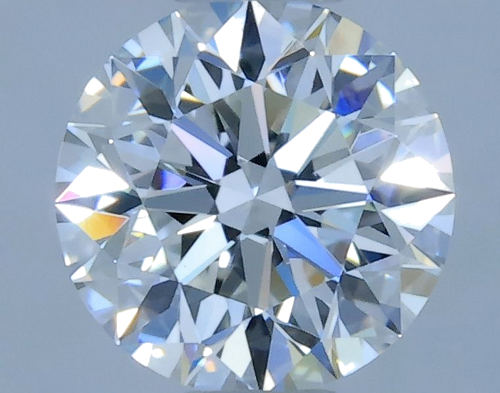 0.43 carat F-IF Excellent cut Natūralus Round Deimantas (1)