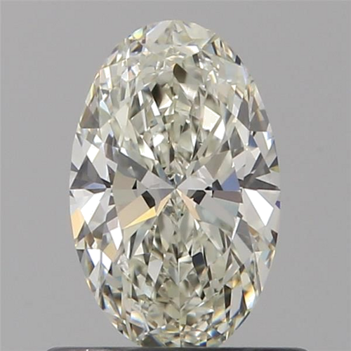 0.55 carat J-VVS1 Natūralus Oval Deimantas (1)