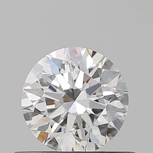 0.51 carat G-SI2 Excellent cut Natūralus Round Deimantas (1)