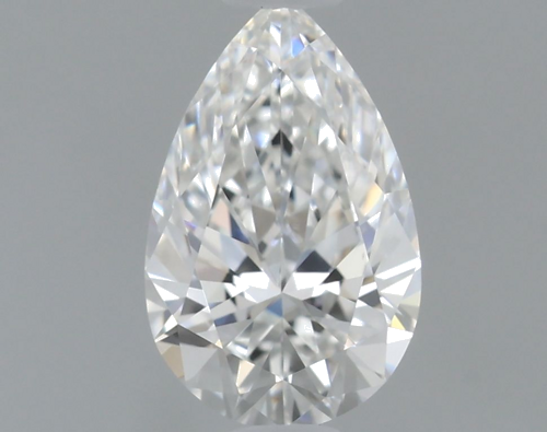 0.3 carat F-VS2 Natūralus Pear Deimantas (1)
