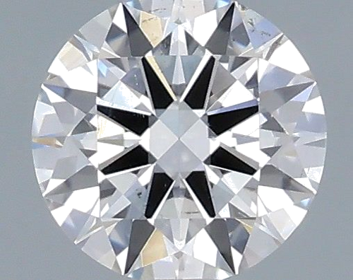 0.4 carat F-SI1 Excellent cut Natūralus Round Deimantas (1)