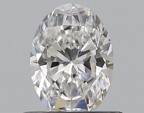 0.52 carat E-SI1 Natūralus Oval Deimantas (1)