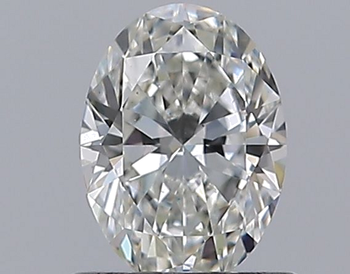 0.72 carat H-VS2 Natūralus Oval Deimantas (1)