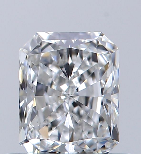 0.5 carat E-VS1 Natūralus Radiant Deimantas (1)