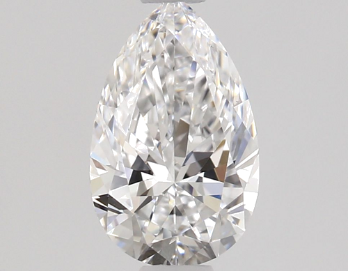 0.7 carat D-VS1 Natūralus Pear Deimantas (1)