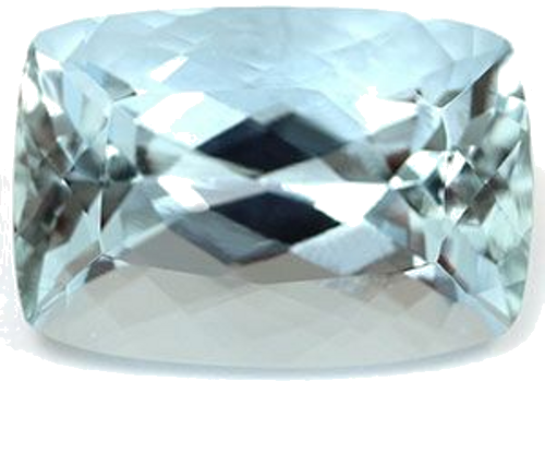 5.42 carat BLUE Cushion Aquamarine (1)