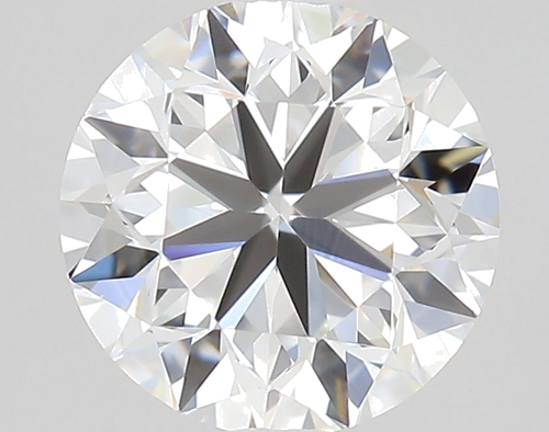 0.5 carat F-VVS1 Very Good cut Natūralus Round Deimantas (1)