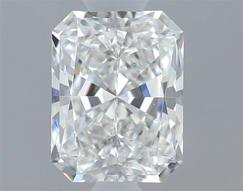 0.5 carat G-VS2 Natūralus Radiant Deimantas (1)