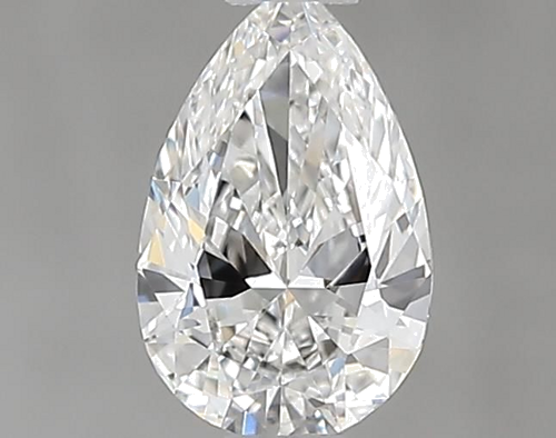 0.41 carat F-VS1 Natūralus Pear Deimantas (1)