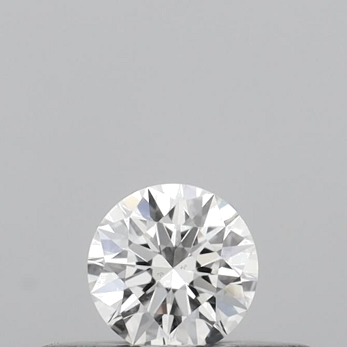 0.16 carat F-SI1 Excellent cut Natūralus Round Deimantas (1)