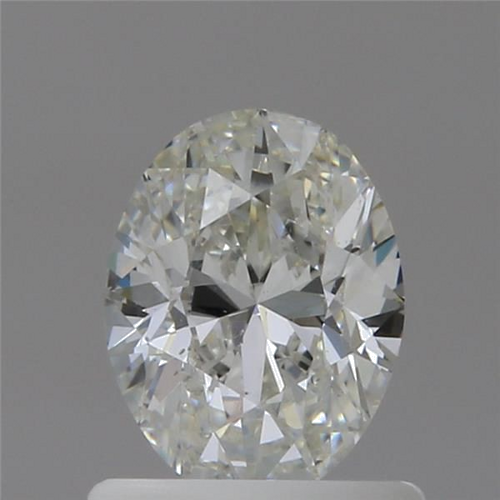 0.9 carat H-SI1 Natūralus Oval Deimantas (1)
