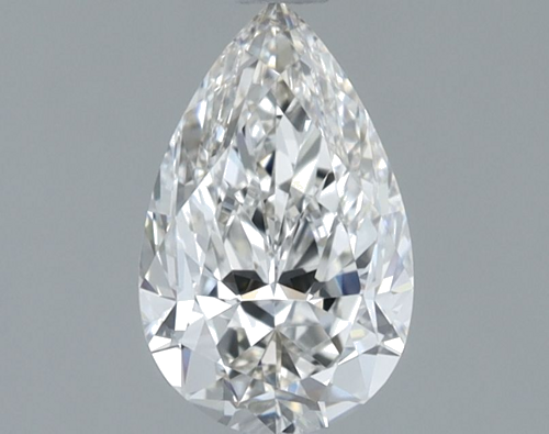1.0 carat G-VS2 Natūralus Pear Deimantas (1)
