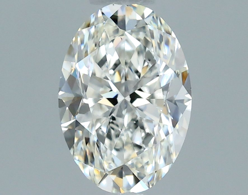 0.5 carat G-VS2 Natūralus Oval Deimantas (1)