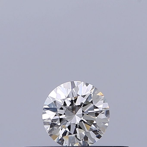 0.19 carat F-VVS2 Excellent cut Natūralus Round Deimantas (1)