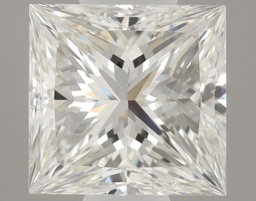 0.35 carat H-VVS1 Natūralus Princess Deimantas (1)
