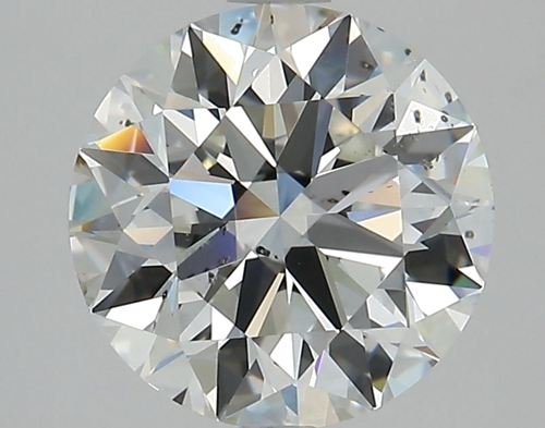2.7 carat H-SI1 Excellent cut Natūralus Round Deimantas (1)