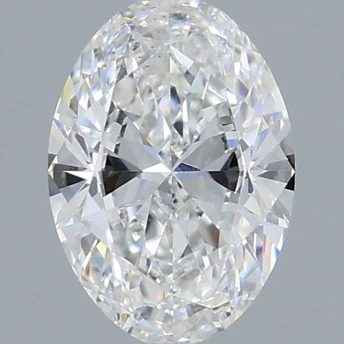 0.38 carat F-SI1 Natūralus Oval Deimantas (1)