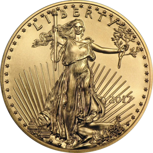 1/10 oz Amerikos Erelis JAV auksinė moneta (Mix metai) (1)