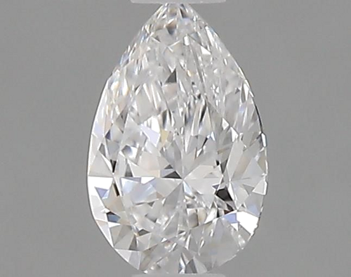 0.3 carat D-VS1 Natūralus Pear Deimantas (1)