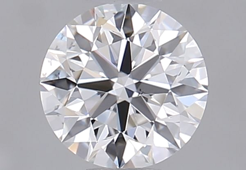 0.43 carat F-VS2 Excellent cut Natūralus Round Deimantas (1)