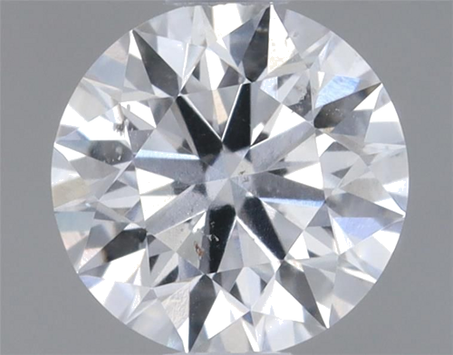 0.41 carat D-SI2 Excellent cut Natūralus Round Deimantas (1)