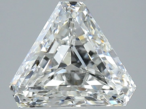 3.01 carat G-VS2 Natūralus Triangular Deimantas (1)