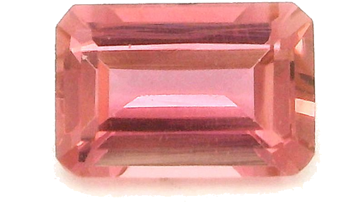 0.63 carat PINK STEP cut Octagonal Tourmaline (1)