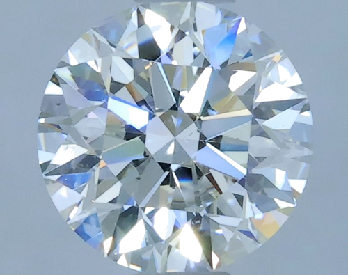 0.63 carat J-SI1 Excellent cut Natūralus Round Deimantas (1)