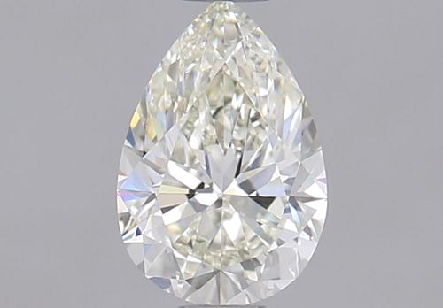 0.7 carat K-VS1 Natūralus Pear Deimantas (1)