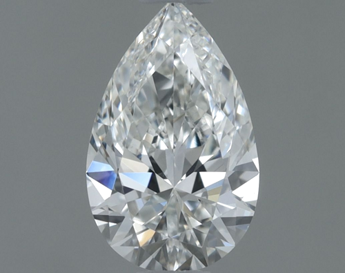 0.5 carat G-VS1 Natūralus Pear Deimantas (1)