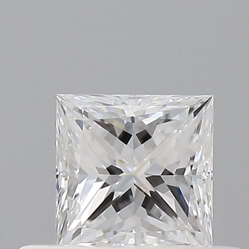 0.41 carat E-VVS1 Natūralus Princess Deimantas (1)