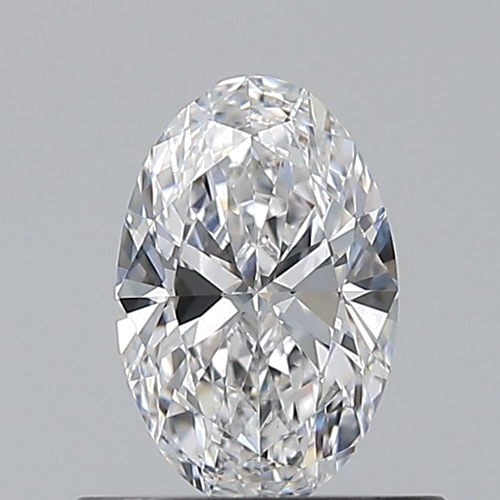 0.5 carat D-VS1 Natūralus Oval Deimantas (1)